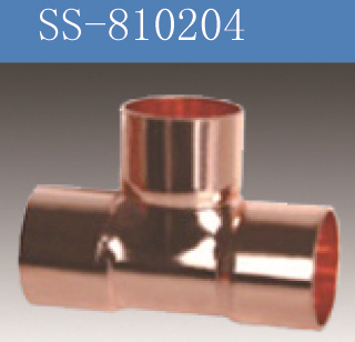 【紫銅管件,黃銅管件,管道管件,OEM管件,管件配件810204正三通】價格,廠家,圖片,三通、四通,上海三盛金屬制品-