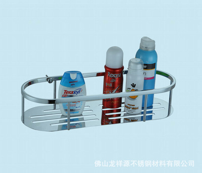 【【廠家直銷】304不銹鋼置物架 浴室置物籃 衛浴掛件】價格,廠家,圖片,其他水暖衛浴五金,佛山龍祥源五金制品-